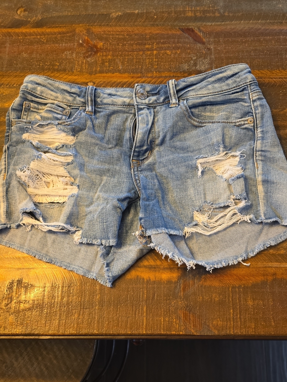 Distressed American Eagle Shorts